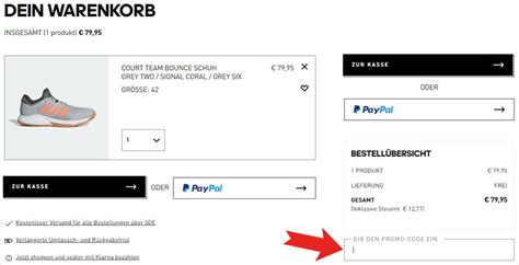 adidas online shop rabattcode